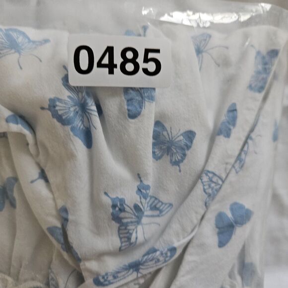 B Smart Dress Juniors Womens Sz 7 Mini Tiered Butterfly Y2K Coquette Babydoll - Picture 15 of 15